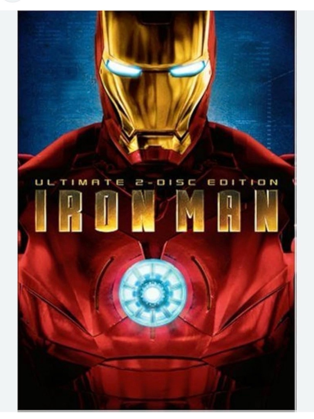 2008 Iron Man Ultimate 2-Disc Edition release on Blu-ray Disc